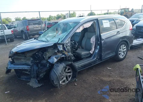 2016 Honda Cr-V Ex-L z USA, uszkodzony, nr VIN 2HKRM4H73GH709667